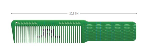 PEINE DIFUMINADO BARBERIA 8.1" JRL VERDE N 17 J205