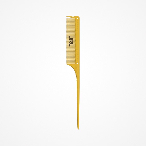 PEINE PÚA DIENTES FINOS 8.5" · JRL AMARILLO · Nº1 J101