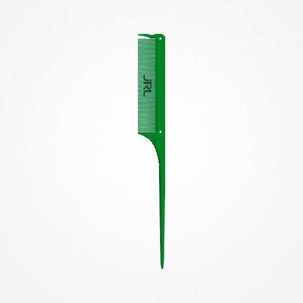 PEINE PÚA DIENTES FINOS 8.5" · JRL VERDE · Nº1 J101