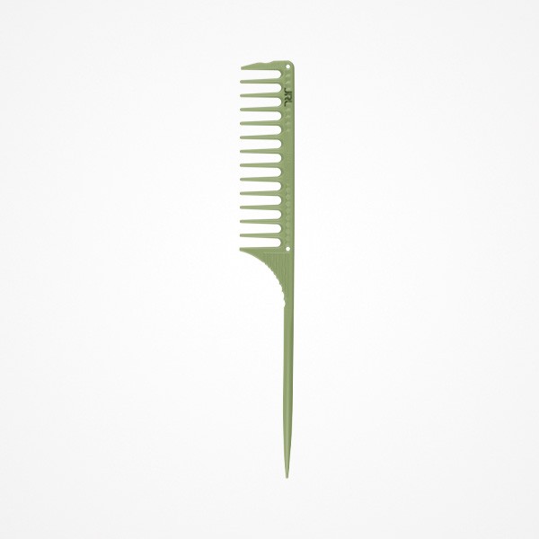 PEINE PÚA DIENTES FINOS 9.8" · JRL VERDE CLARO · Nº4 J104