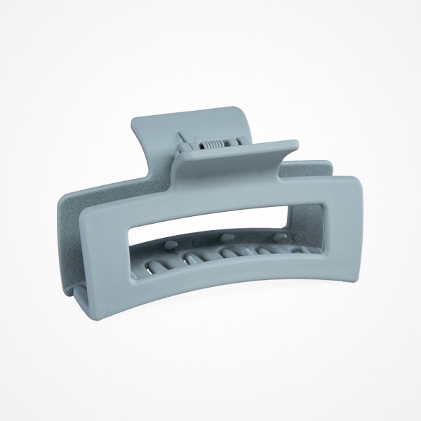 PINZA RECTANGULAR PEQUEÑA PETIT LIA ACABADO MATE AZUL  BIFULL
