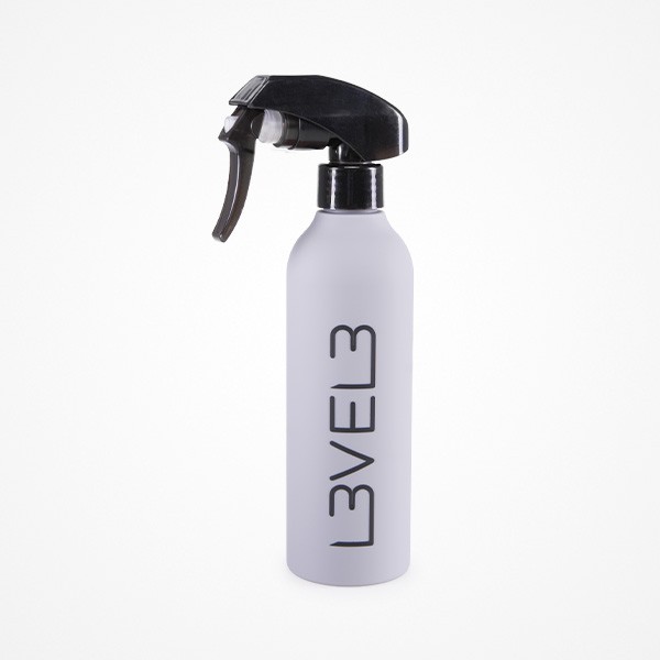PULVERIZADOR GRIS Rubberized Spray Bottle 300 ML LEVEL 3