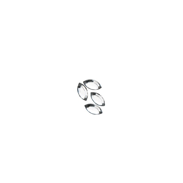 Pedrería para Maquillaje Oval Cristal 50uds
