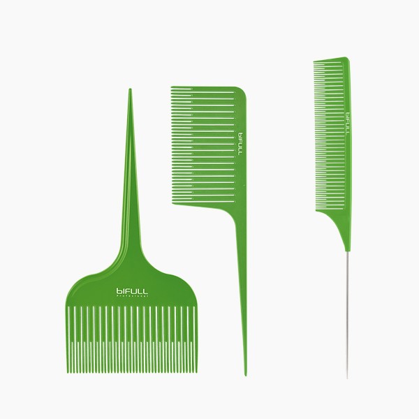 Peine Balayage Verde (Pack 3uds)