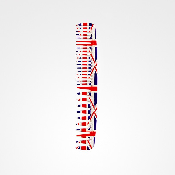 Peine Doble Batidor Union Jack Line Nº2