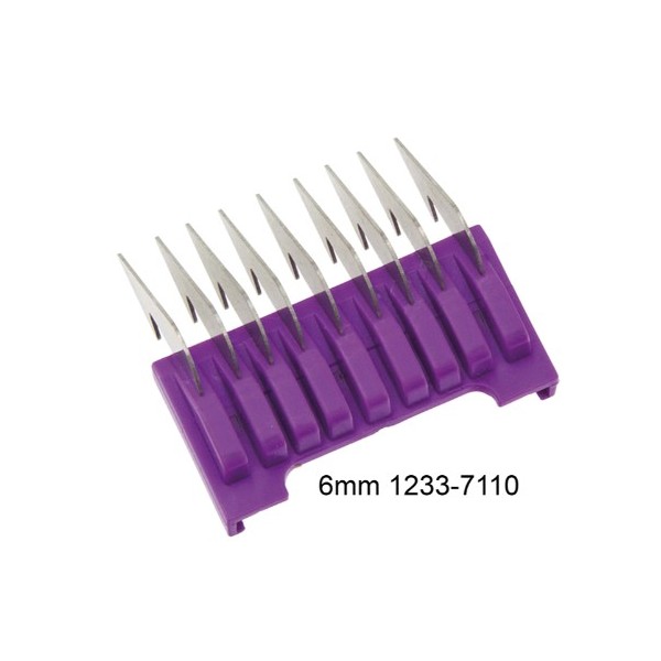 Peine Metal Color Wahl N.2 6mm Deslizable 1233-7110
