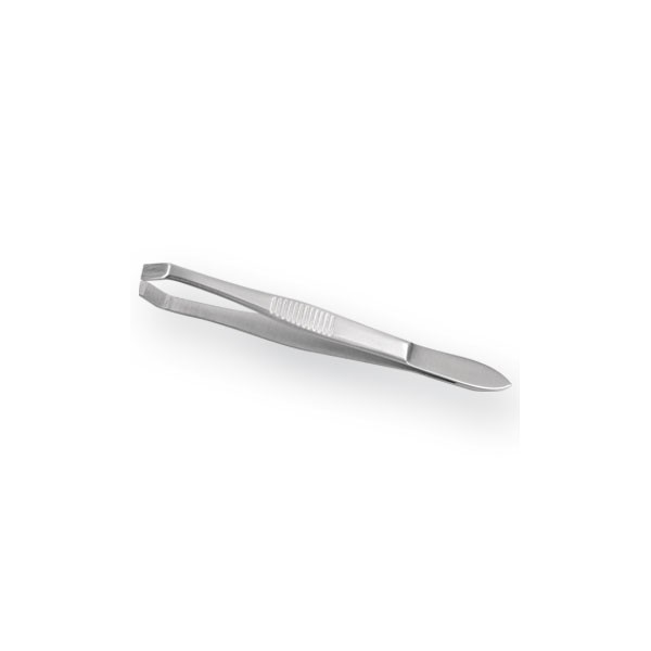 Pinza Depilar Punta Curvada 9cm Bifull