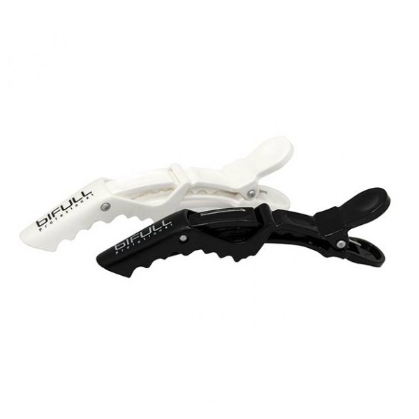Pinza Dragon Negra y Blanca 4uds Bifull