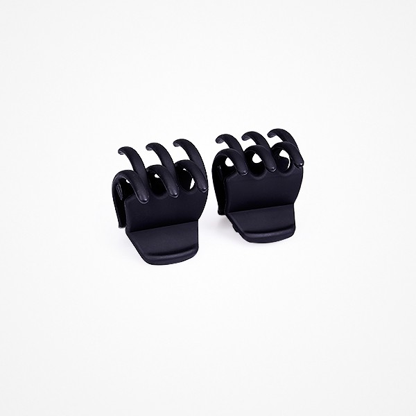 Pinzas Cabello Soft Touch Negras