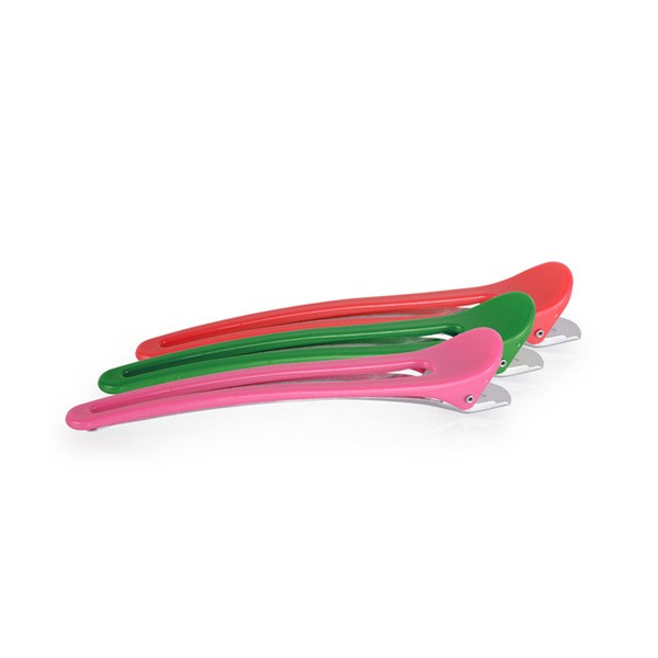 Pinzas Pato Metal-Plástico Colores 12uds Bifull