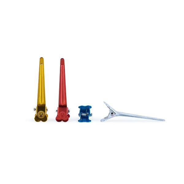 Pinzas Separación Aluminio Colores Variados Liss Clips Bote 50uds Bifull