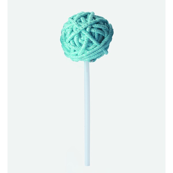 Piruleta Lollipop Round Color Blue Silver