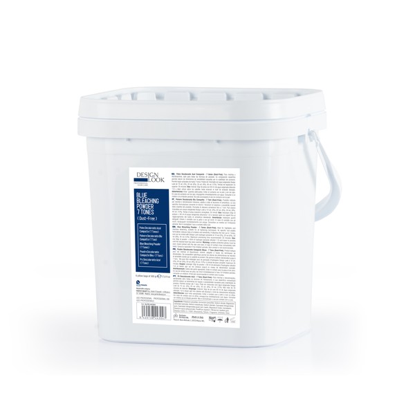 Polvo Decolorante Azul Compacto 7 Tonos Pack 3kg (6 Bolsas * 500gr)