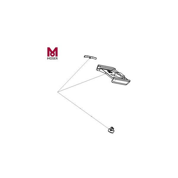 Porta Cuchilla Rep.5020 Gris 1400  1403-7000