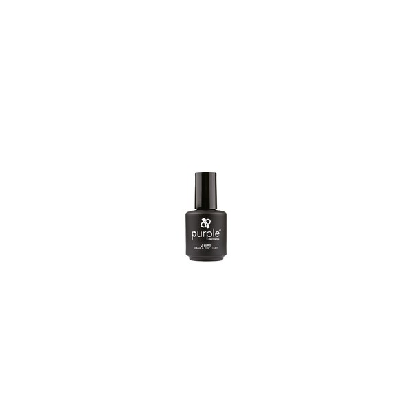 Purple Base & Top Coat 2 Way 50ml