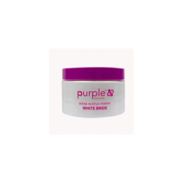 Queen Acrylic Powder White Bride 200gr
