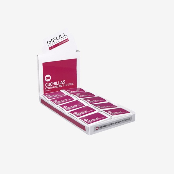 Recambio Cuchilla Corta Callos (Pack 10 Cajitas) Bifull