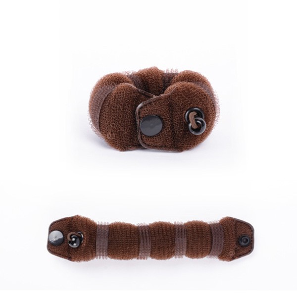 Relleno Moño Pin Pequeño Castaño Bifull