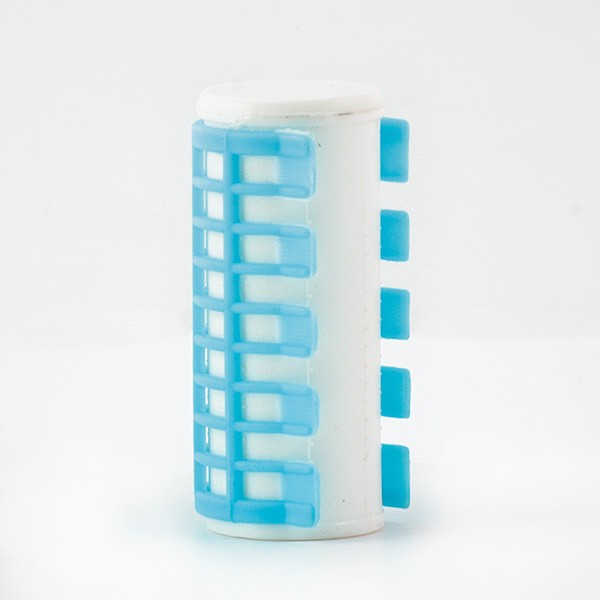 Rulos Agua Caliente Rollers Hot Azul Claro 28mm 5uds Bifull (999)