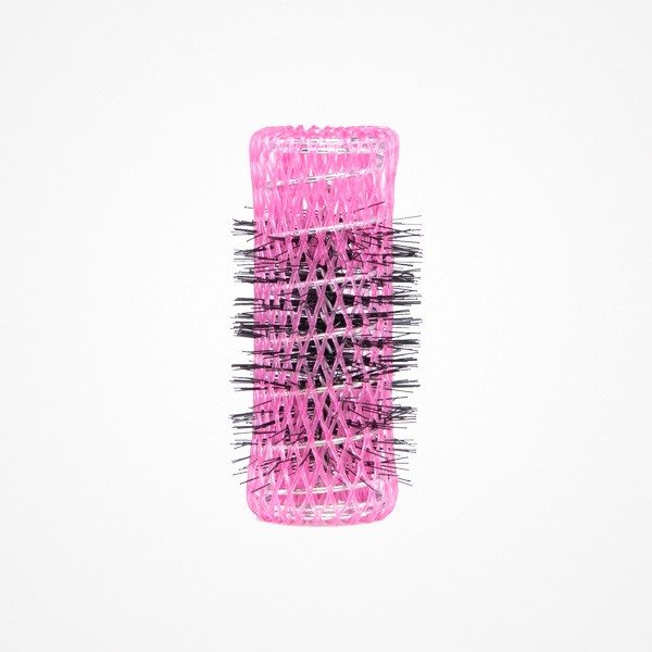 Rulos Malla con Cepillo Nylon 24mm 6unds Rollers Brush Bifull