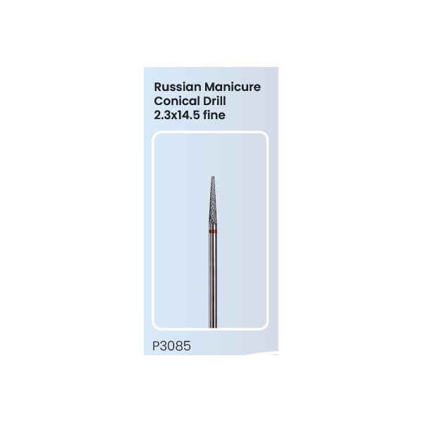 Russian Manicure Nail Drill - Conical 2.3x14.5 (fine)