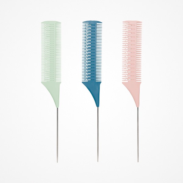 SET DE PEINES PARA MECHAS TRICOTADAS (3 UDS)