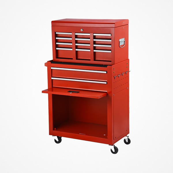 STINGER CARRITO AUXILIAR METÁLICO BARBERO ROJO ITALOR