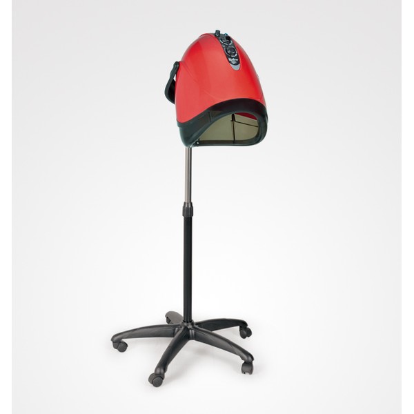 Secador de Casco A Pie 3 Velocidades 3v Ionic Red Más Pie