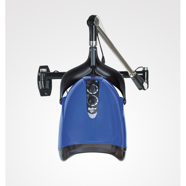 Secador de Casco Aereo 3 Velocidades 3v Ionic Air Blue Más Brazo