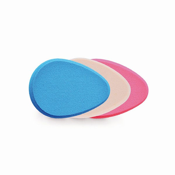 Set 3 Esponjas Maquillaje 7*5cm Basic Colors Bifull
