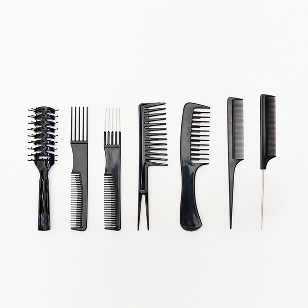 Set 7 Peines y Funda Gea Black Bifull