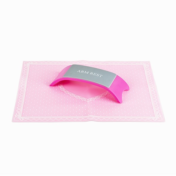 Set Manicura Alfombrilla + Almohadilla Crochet Bifull