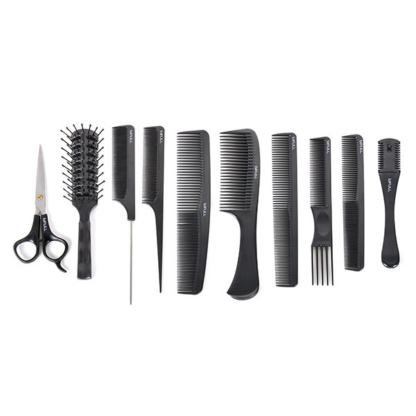 Set Tijera y 9 Peines Suki Bifull