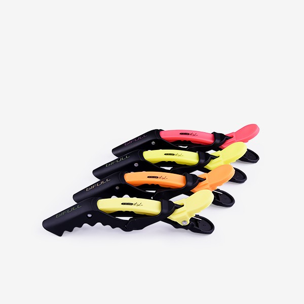 Set de 4 Pinzas Color Style Grip Bifull