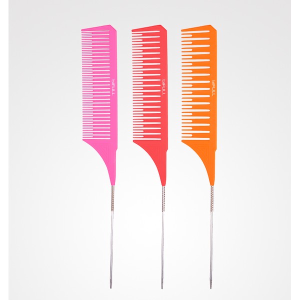 Set de Peines Especial paraMechas Layering Comb Neon Bifull