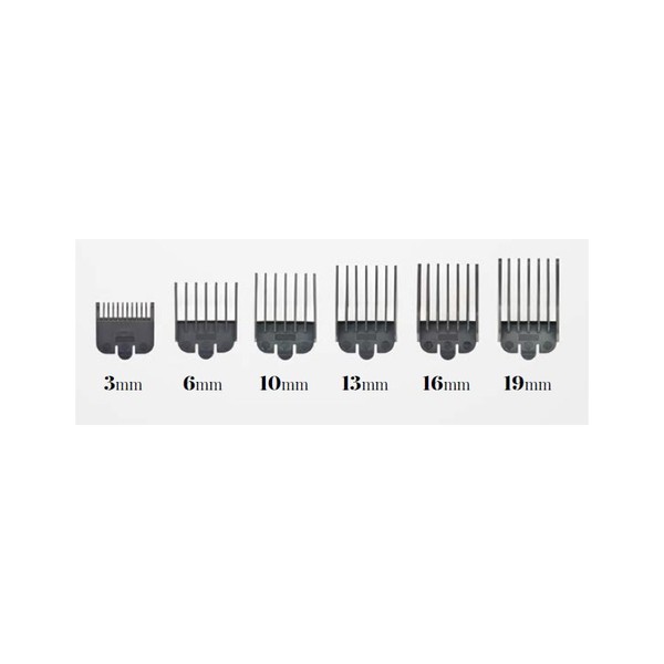 Set de Peines Maquina de Corte Kabel Cut 01 MC-00 y MC-01 (6uds)