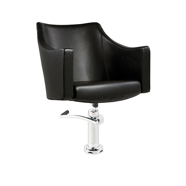 Sill. NORA Negro 006 con bomba fijacion a suelo B50