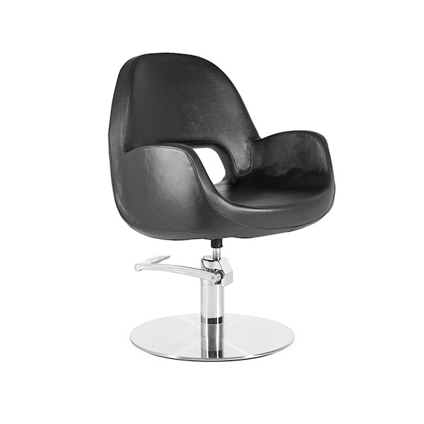 Sill. TALOS Negro 006 Pie Redondo Acero Inox P29 y B.Hid B90