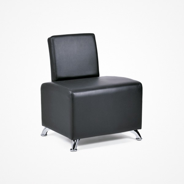 Sillón de Espera Selene Black Bifull