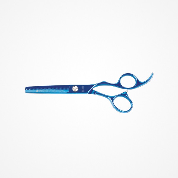 TIJERA DE ESCULPIR FUTURA LINE BLUE 5,5" BIFULL