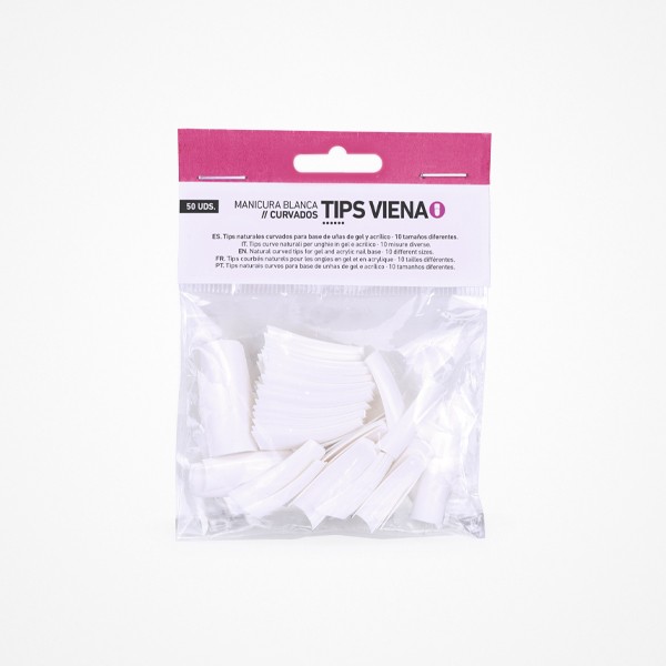 TIPS VIENA 50 UDS NATURALES CON FORMA CURVA BIFULL