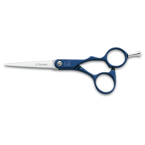 Tijera Duraluminio Azul 5.5" D 3C