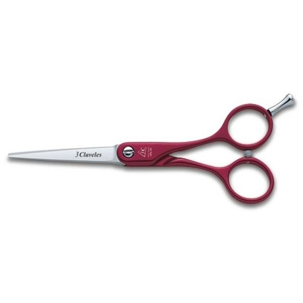 Tijera Duraluminio Roja 5" D 3C