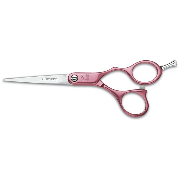 Tijera Duraluminio Rosa 5.5" D 3C