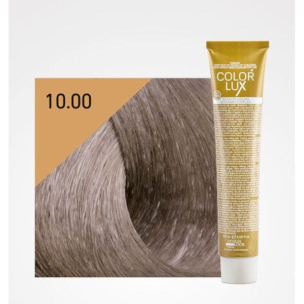 Tinte Color Lux 10.00 Rubio Platino Intenso 100ml Design Look