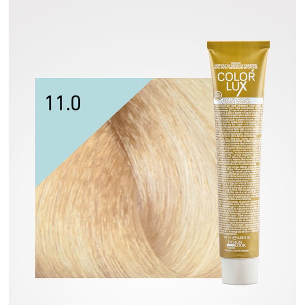 Tinte Color Lux 11.0 Super Rubio Platino 100ml Design Look