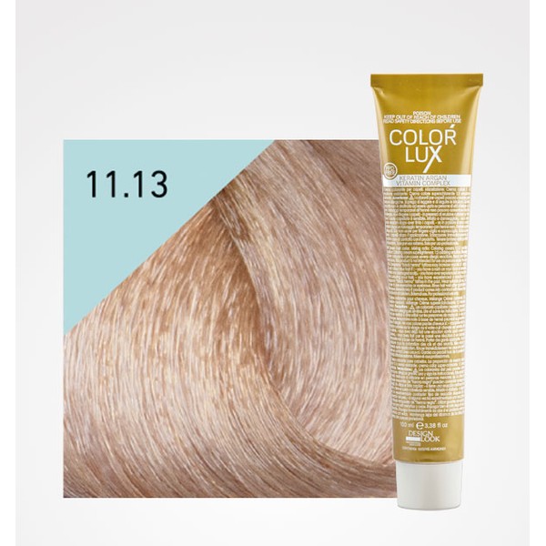 Tinte Color Lux 11.13 Super Rubio Platino Beige 100ml Design Look