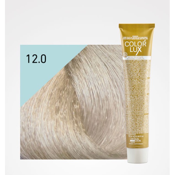Tinte Color Lux 12.0 Super Rubio Platino Extra 100ml Design Look