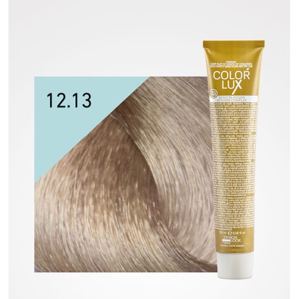 Tinte Color Lux 12.13 Super Rubio Platino Beige Extra 100ml Design Look