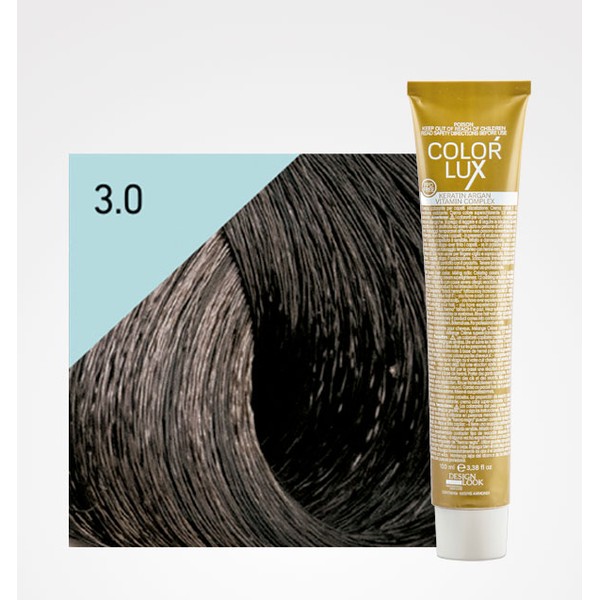 Tinte Color Lux 3.0 Castaño Oscuro 100ml Design Look